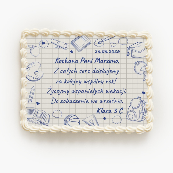 Turtă dulce, Mulțumesc