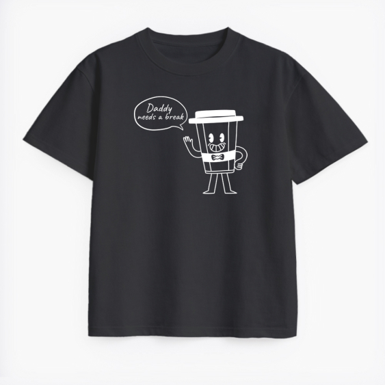 Tricou unisex Tatăl cafelei