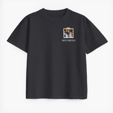 Tricou unisex Colaj cu cei mai buni prieteni