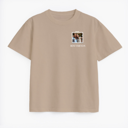 Tricou unisex Colaj cu cei mai buni prieteni