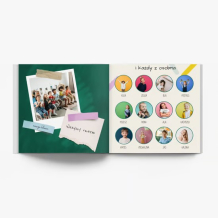 Cronica școlară fotocarte, 20x20 cm