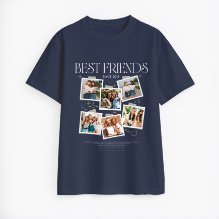 Tricou de damă Colaj cu cei mai buni prieteni