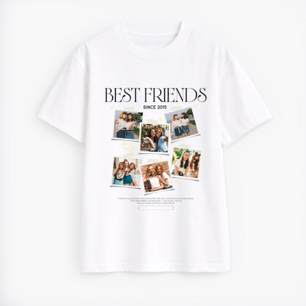 Tricou de damă Colaj cu cei mai buni prieteni