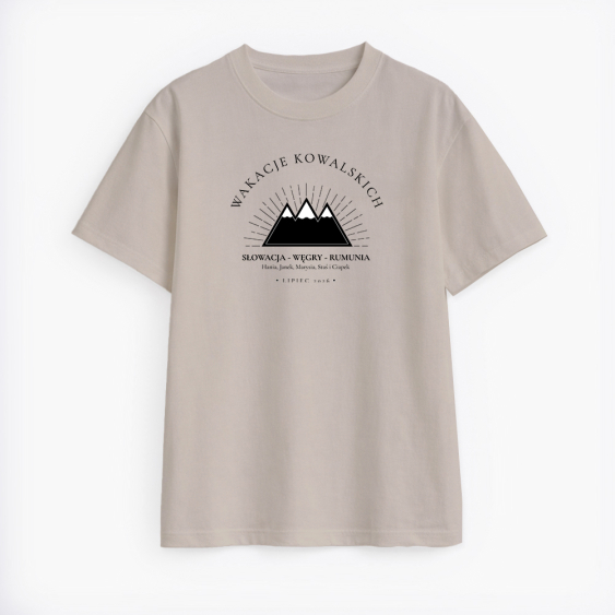 Tricou de damă Excursie în familie