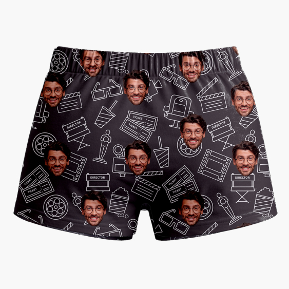 Pantaloni scurți boxer pentru bărbați Seară de film