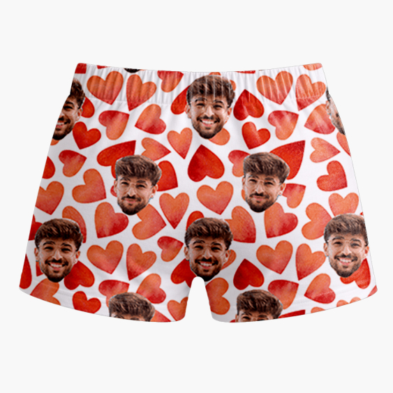 Pantaloni scurți boxer pentru bărbați Dragoste