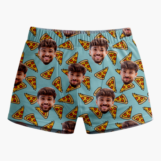 Pantaloni scurți boxer pentru bărbați Pizza