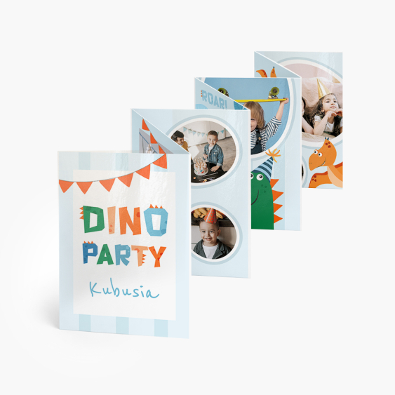 Leporello, Colecție de petrecere - Dinozauri