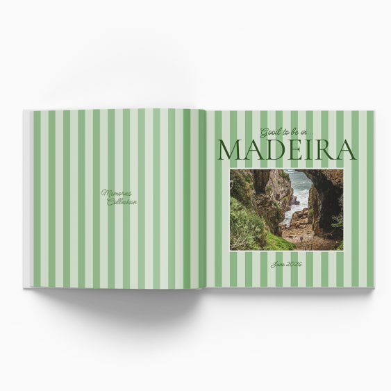 Amintiri din Madeira fotocarte, 20x20 cm
