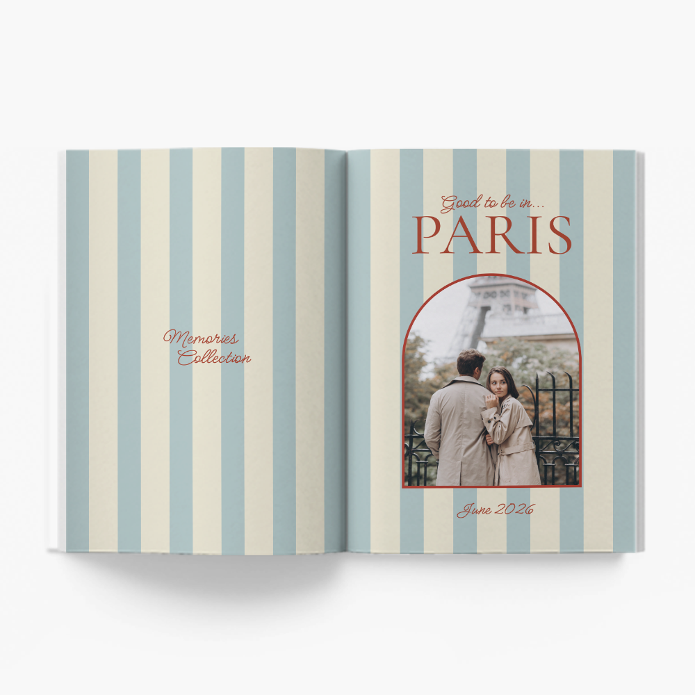 Amintiri din Paris fotocarte, 20x30 cm