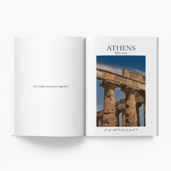 Clasic: Ateny fotocarte, 20x30 cm