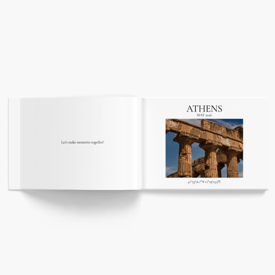 Clasic: Ateny fotocarte, 30x20 cm