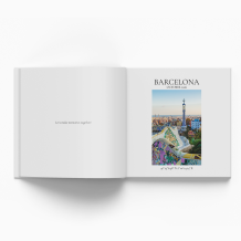 Barcelona fotocarte, 20x20 cm