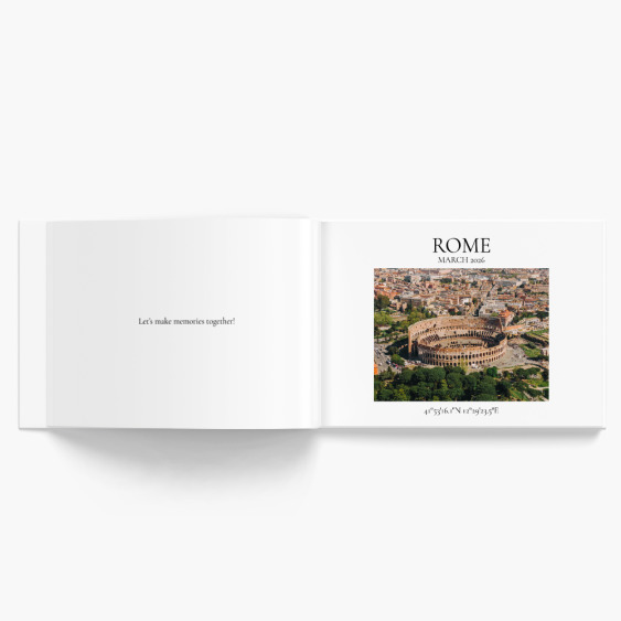Clasic: Roma fotocarte, 30x20 cm