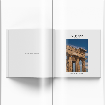 Atena fotocarte, 25x25 cm