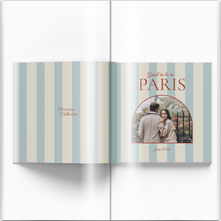 Paris memories fotocarte, 20x20 cm
