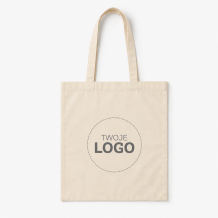 Geantă de bumbac, 38x42, Logo-ul companiei - designul dumneavoastră