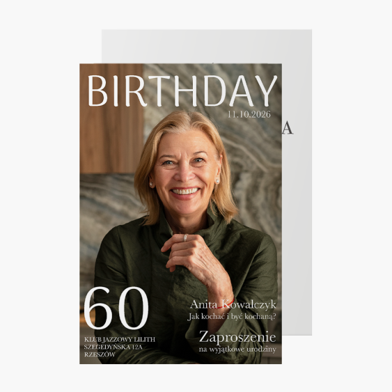 Invitație, 60!