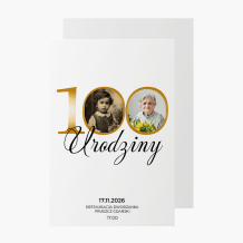 Invitație, 100!