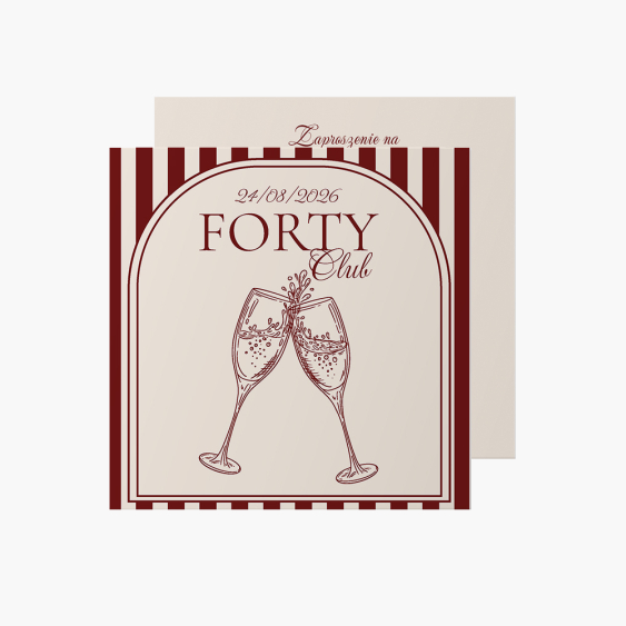 Invitație, Clubul Forty