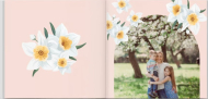 Flowers for you fotocarte, 20x30 cm