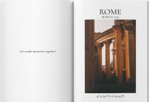 Roma fotocarte, 20x30 cm
