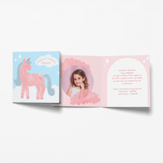 Invitație, Colecția Unicorni