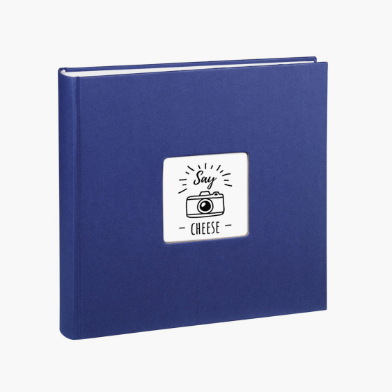 Album tip lipire ALBUM JUMBO ALBASTRU FINE ART 100 PAGINI, 10x15 cm