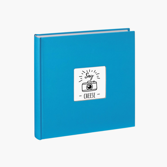 Album tip lipire ALBUM JUMBO FINE ART, ALBASTRU, 100 PAGINI, 10x15 cm