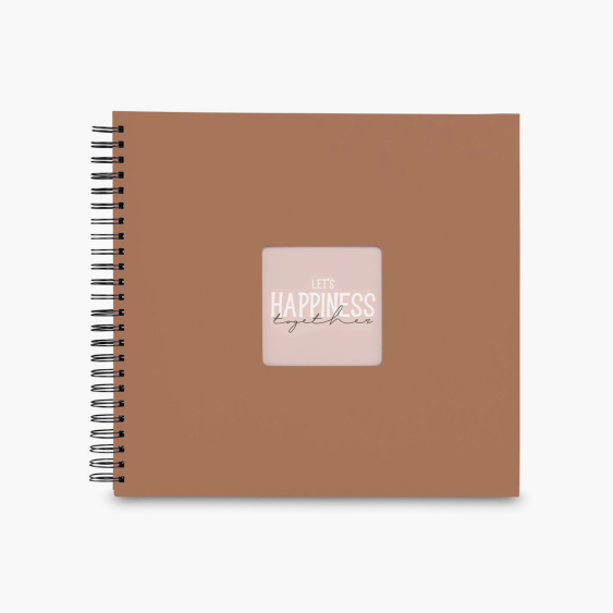 Album tip lipire FINE ART MOCHA 36x32 50 PAGINI NEGRE, 10x15 cm