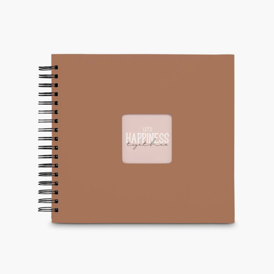 Album tip lipire FINE ART MOCHA 28x24 50 PAGINI NEGRE, 10x15 cm