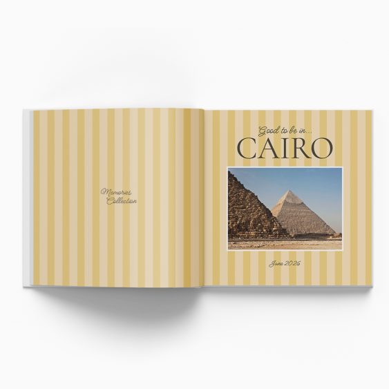 Amintiri din Cairo fotocarte, 20x20 cm