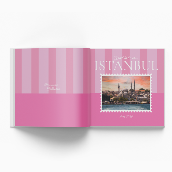 Amintiri din Istanbul fotocarte, 20x20 cm