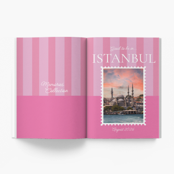 Amintiri din Istanbul fotocarte, 20x30 cm