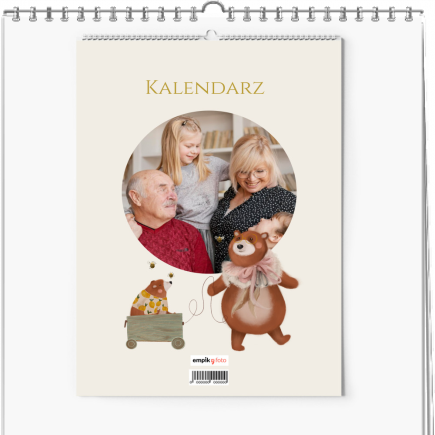 Calendar de perete, Colecția cu bunicii este cea mai bună, 20x30-A4 cm