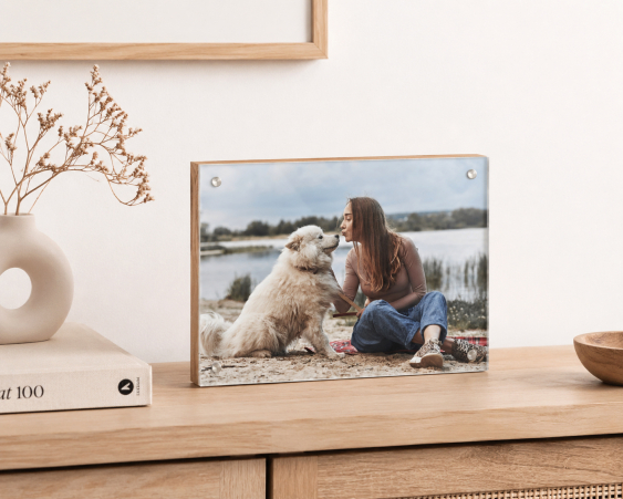 Ramă foto pentru poze magnetic AP633B, 13x18 cm