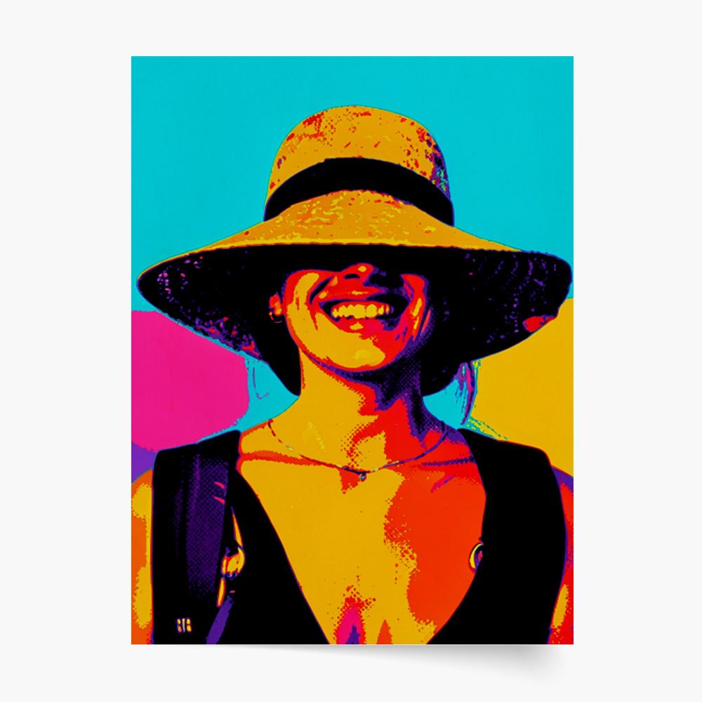 Poster, Fotografia ta în stil Warhol, 21x30