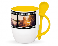 Cană cu linguriță, Cana maniacului de filme